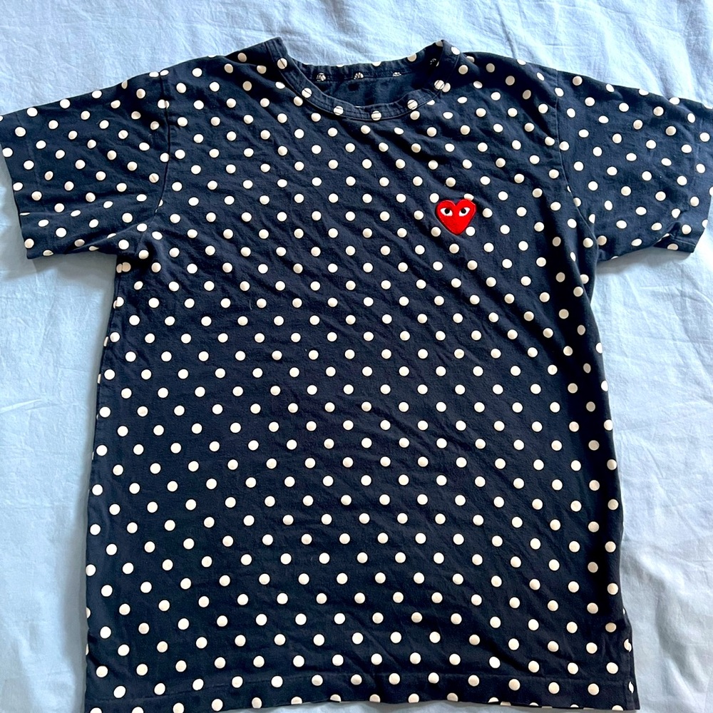 Comme De Garçon Polka Dot Shirt